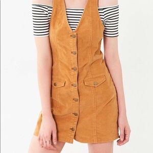Urban Outfitters Button Down Corduroy Dress